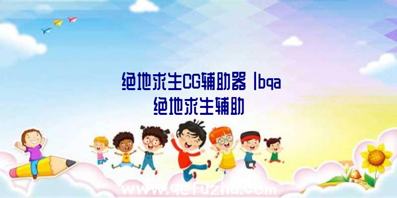 「绝地求生CG辅助器」|bqa绝地求生辅助